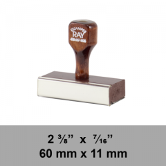 Traditionnal Rubber Stamp ET05