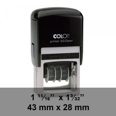 Self-Inking Colop Printer 53-Dater
