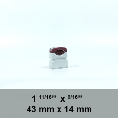 Pre-Inked MaxLight XL-75 Stamp